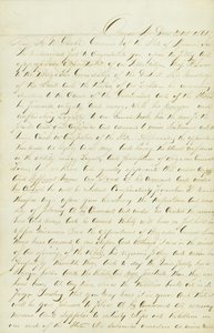 A Petition to Fund and Supply Militia Under General Benjamin Loan by John H.C. Curtis